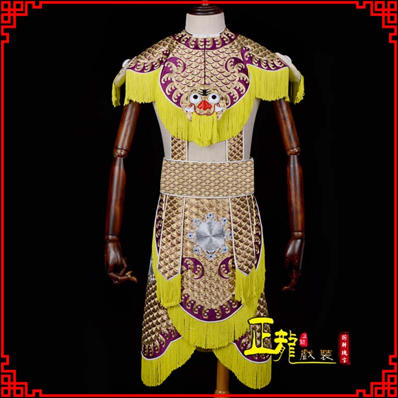 岢岚武将士兵云肩鱼鳞侉子