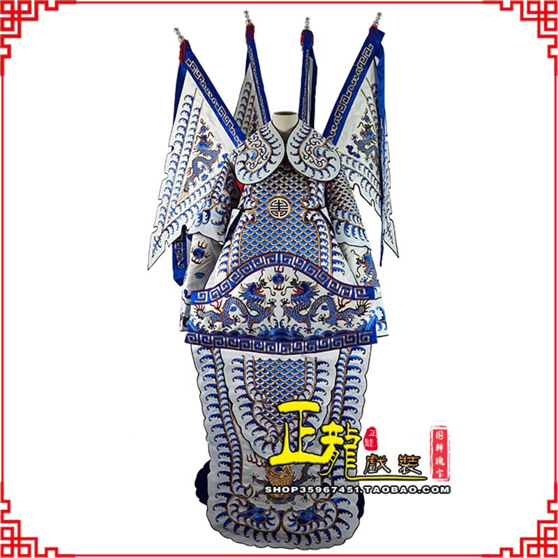 岢岚武生武将大靠祥龙勾金