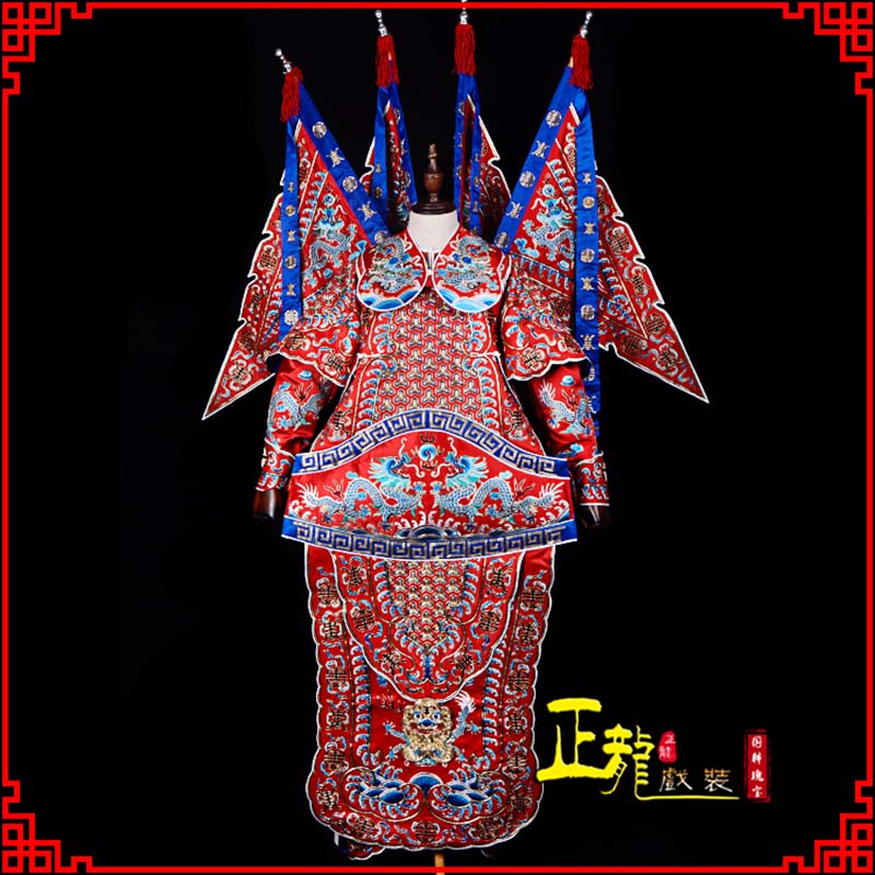 岢岚武生戏服戏曲武将靠